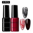 Nicole Diary Stamping Nail Gel Lacquers