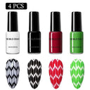 Nicole Diary Stamping Nail Gel Lacquers