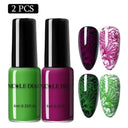 Nicole Diary Stamping Nail Gel Lacquers