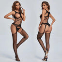 Night Fantasy Passionate Acrylic Lingerie Set for Women