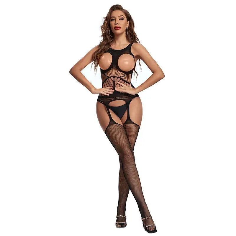 Night Fantasy Acrylic Lingerie Set For Women Seductive
