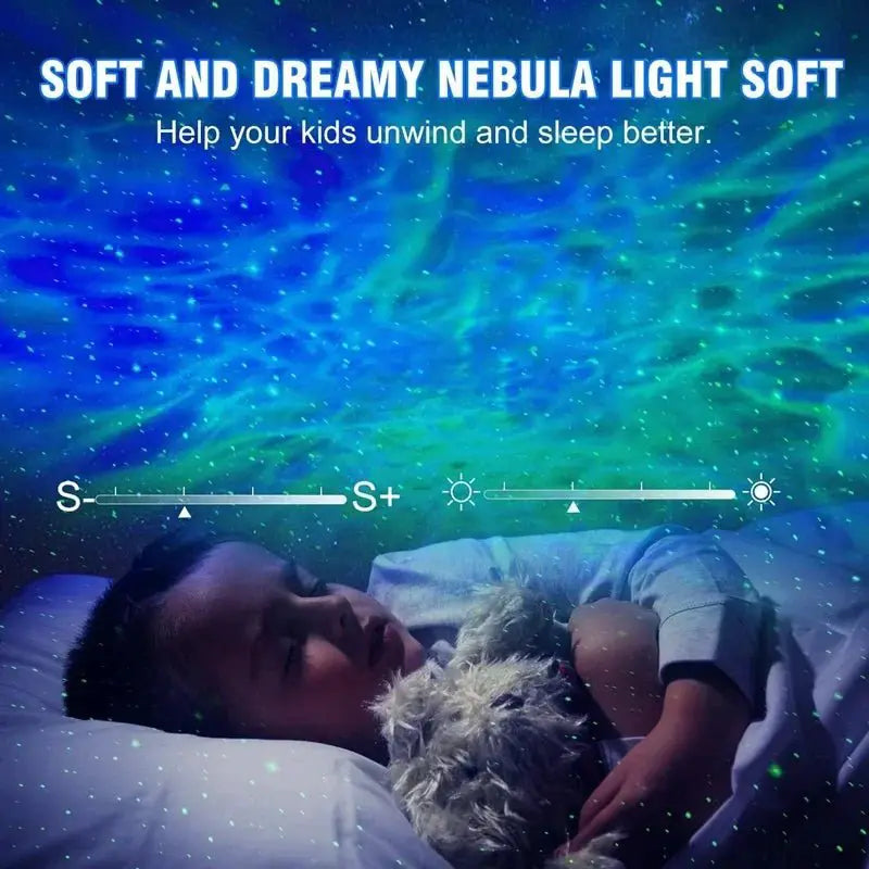 Night Light Galaxy Projector 360 Rotate Planetarium Lamp - OurLum.com