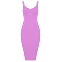 Night Out Glamour Bandage Dress Elegant Club Style Wear