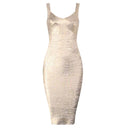 Night Out Glamour Bandage Dress Elegant Club Style Wear