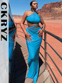 Night Out Sexy Maxi Dress Chic Evening Clubwear for Women