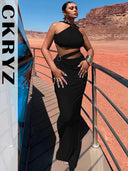 Night Out Sexy Maxi Dress Chic Evening Clubwear for Women