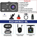 Night Vision Dashcam For Front And Rear