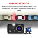 Night Vision Dashcam For Front And Rear