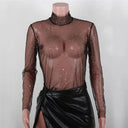 Flattering Mesh Top for Women Nightlife