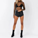 Flattering Mesh Top for Women Nightlife