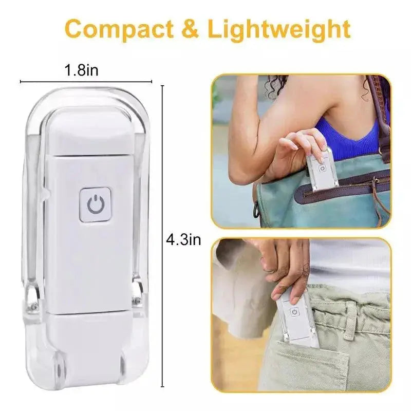Nighttime LED Book Light Eye Protection USB Rechargeable