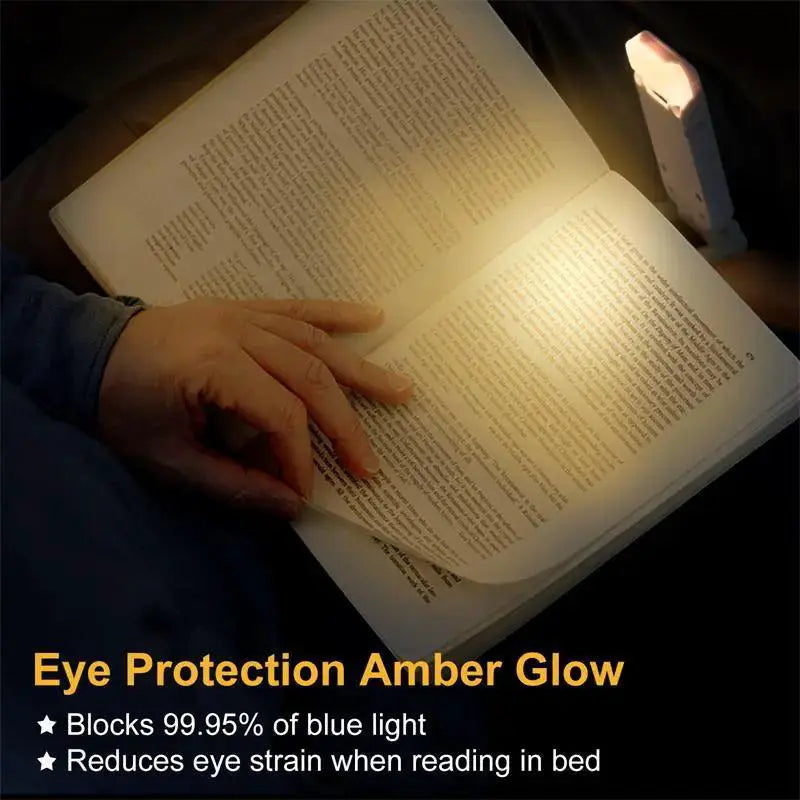 Nighttime LED Book Light Eye Protection USB Rechargeable