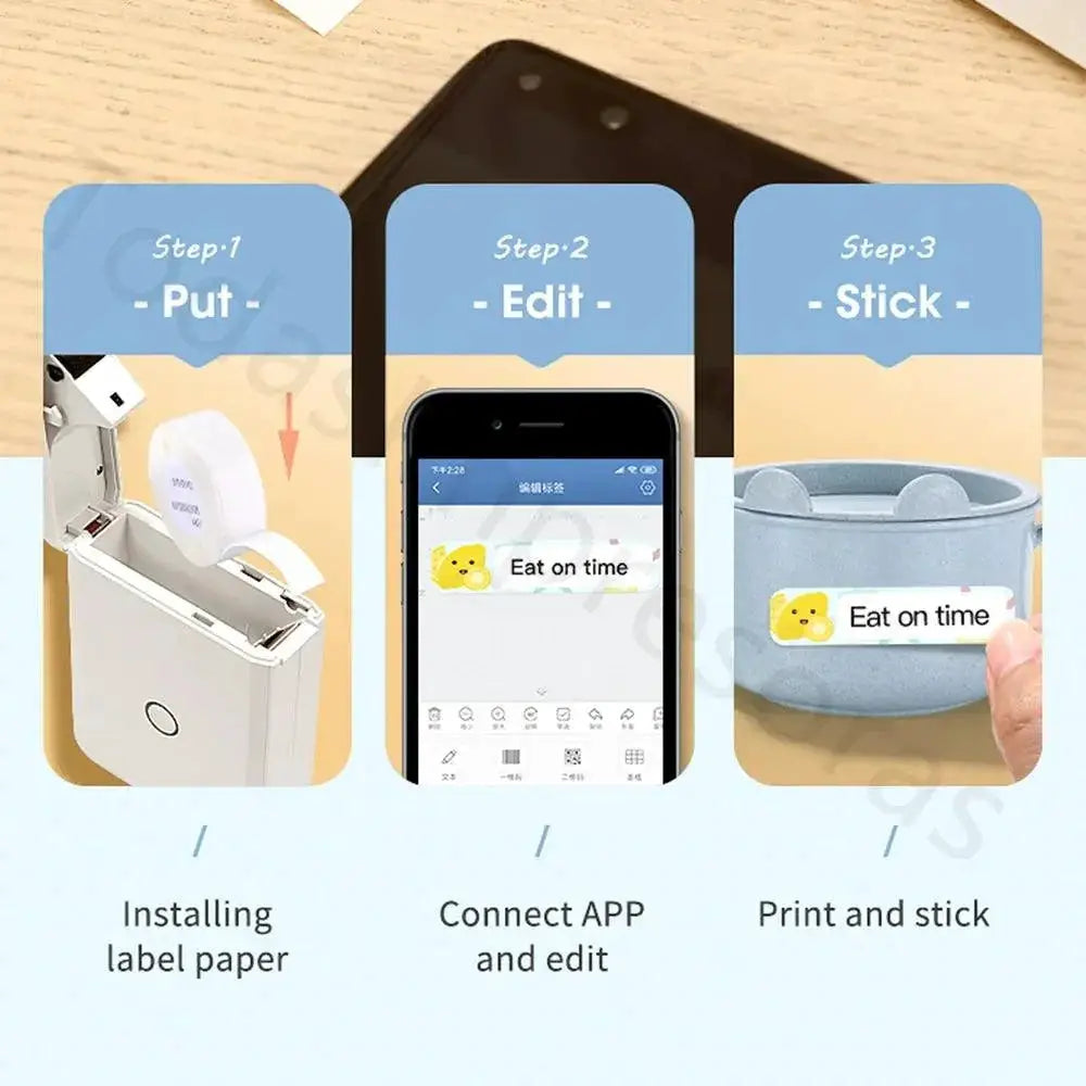 Niimbot D110 Wireless Portable Thermal Label Printer