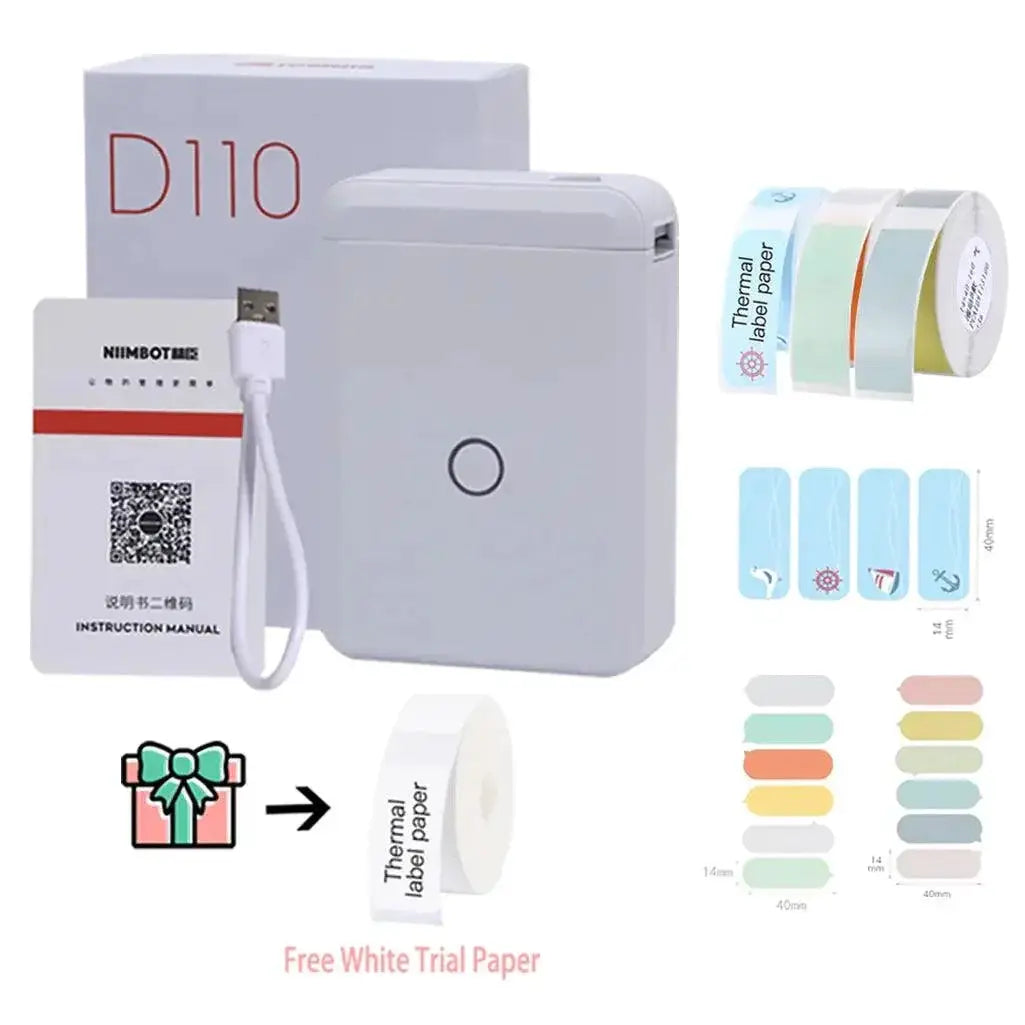 Niimbot D110 Wireless Portable Thermal Label Printer