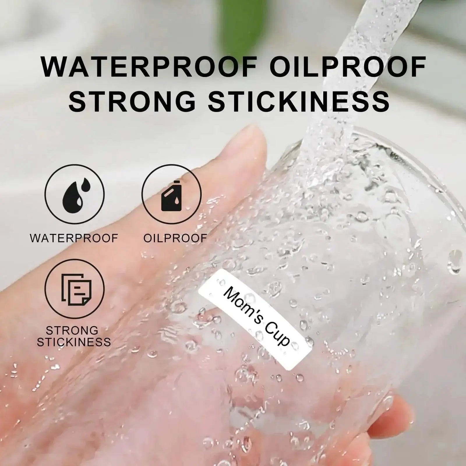 NiiMBOT Thermal Sticker Printer Labels Waterproof Clear