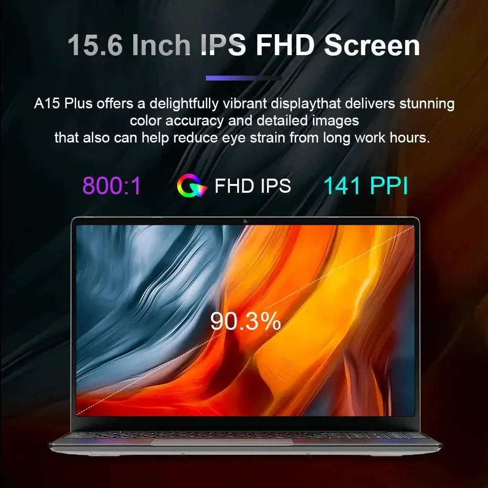 Ninkear A15 Plus Laptop Ryzen 7 5700U 32GB RAM 1TB SSD