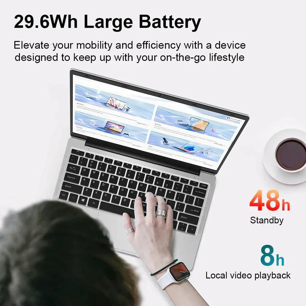 Ninkear N14 Air Laptop 14 Inch Windows 11 Notebook 8GB RAM