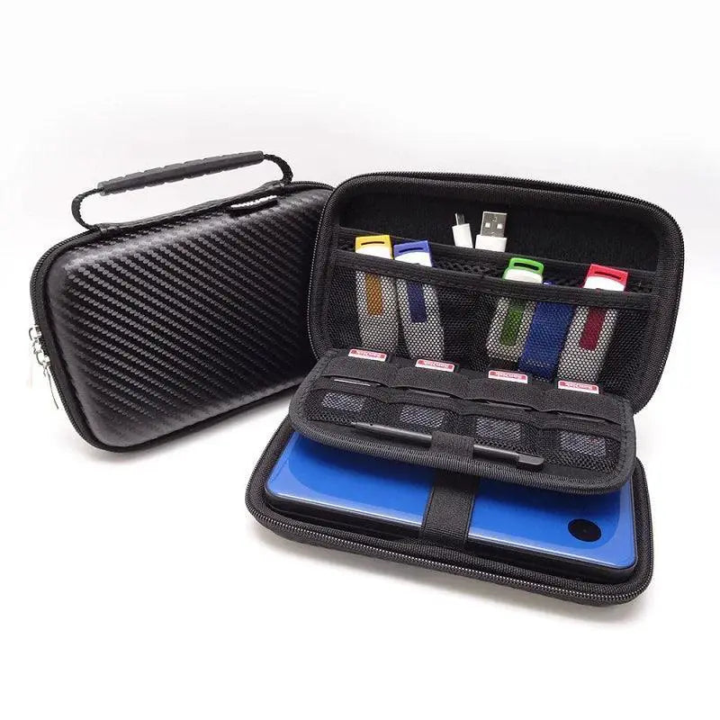 Nintendo 3DS XL Waterproof Storage Bag With Charger Slot