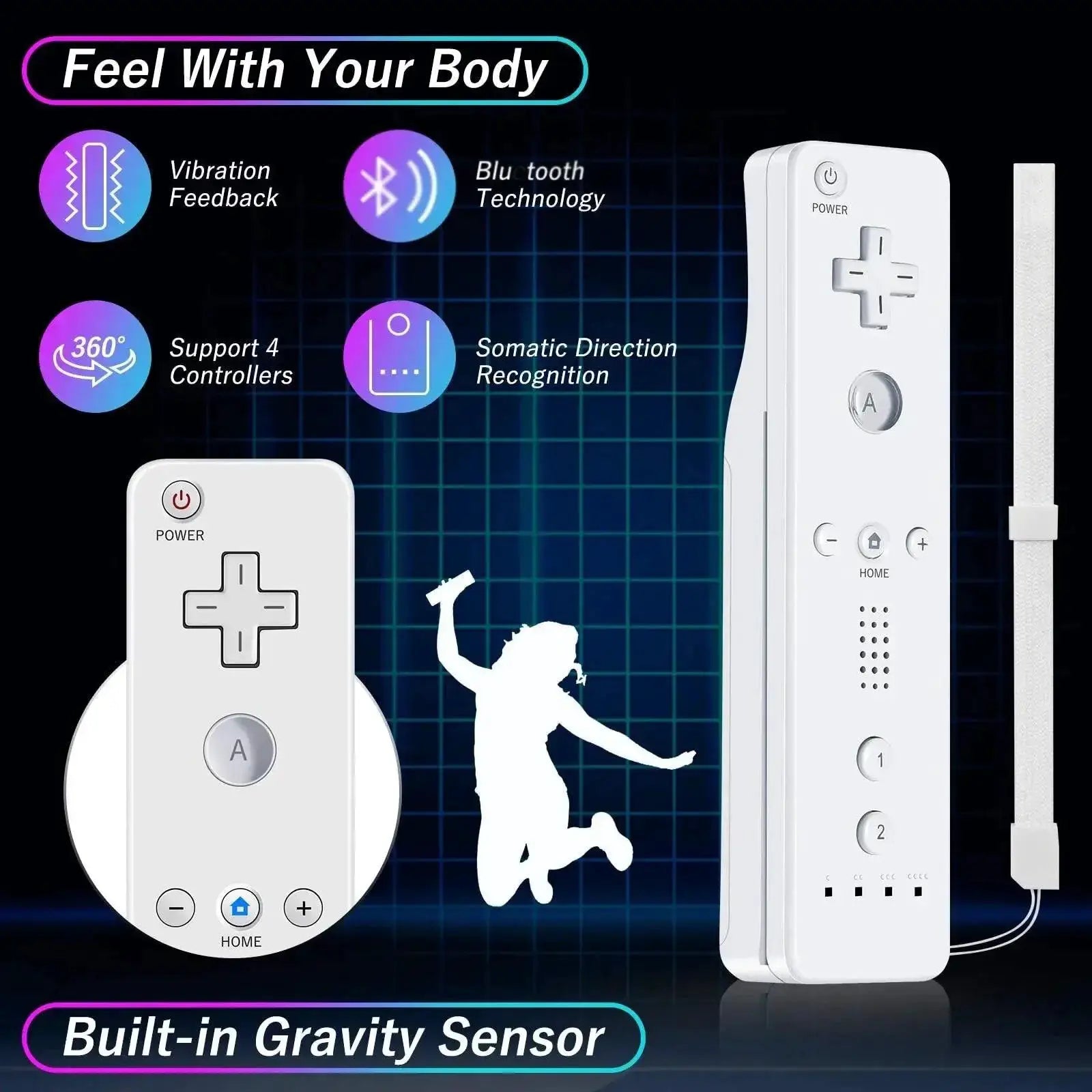 Nintendo Wii U Wireless Gamepad Multiplayer Fun And Control