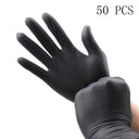 Nitrile Kitchen Gloves Black Waterproof Durable Quality Pack