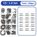 Nitrile Rubber O Ring Gasket Kit High Pressure Seal Set