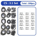 Nitrile Rubber O Ring Gasket Kit High Pressure Seal Set