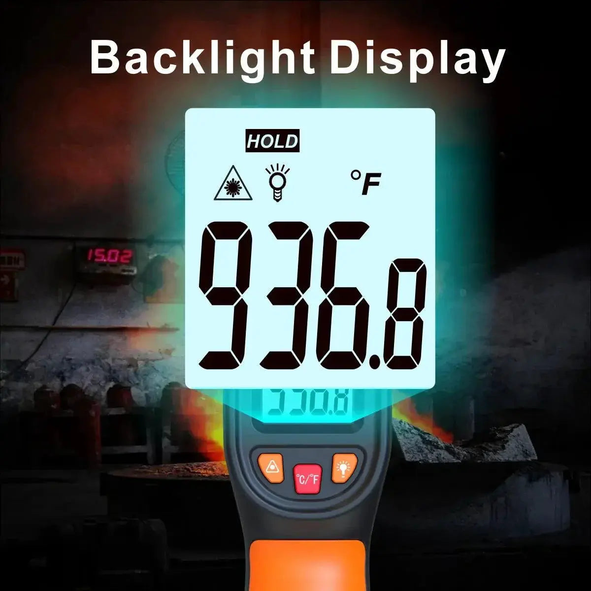 NJTY Infrared Thermometer Precision Heat Tester For Cooking