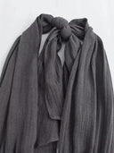 Nlzgmsj TRAF Women's Elegant V-Neck Halter Midi Dress Chic