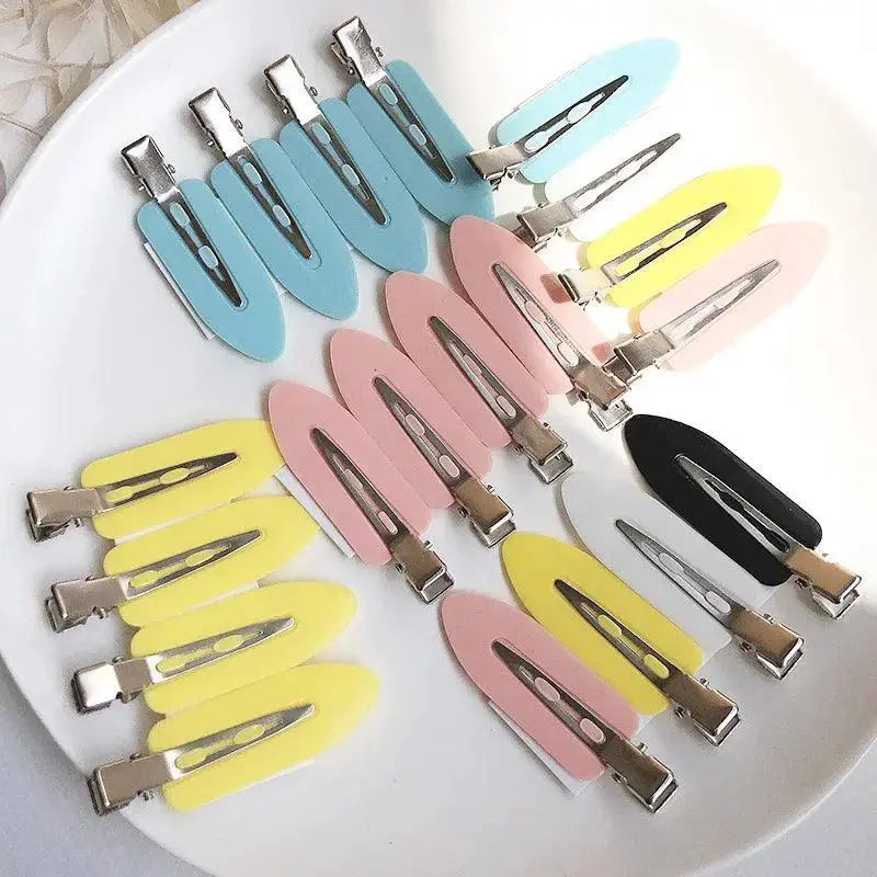 No Bend Hair Clips Set Of 4 For Effortless Fringe Securing