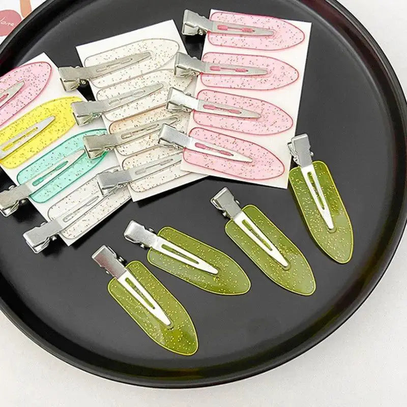 No Bend Hair Clips Set Of 4 For Effortless Fringe Securing