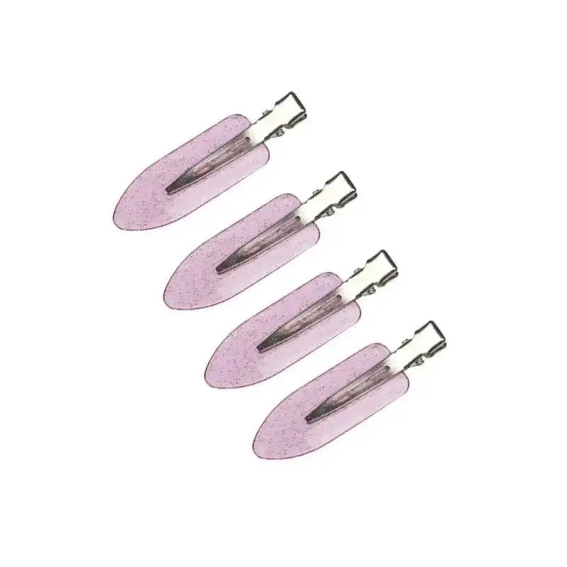 No Bend Hair Clips Set Of 4 For Effortless Fringe Securing