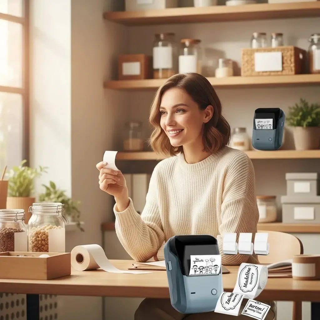 No-Ink Label Printer for Office Use