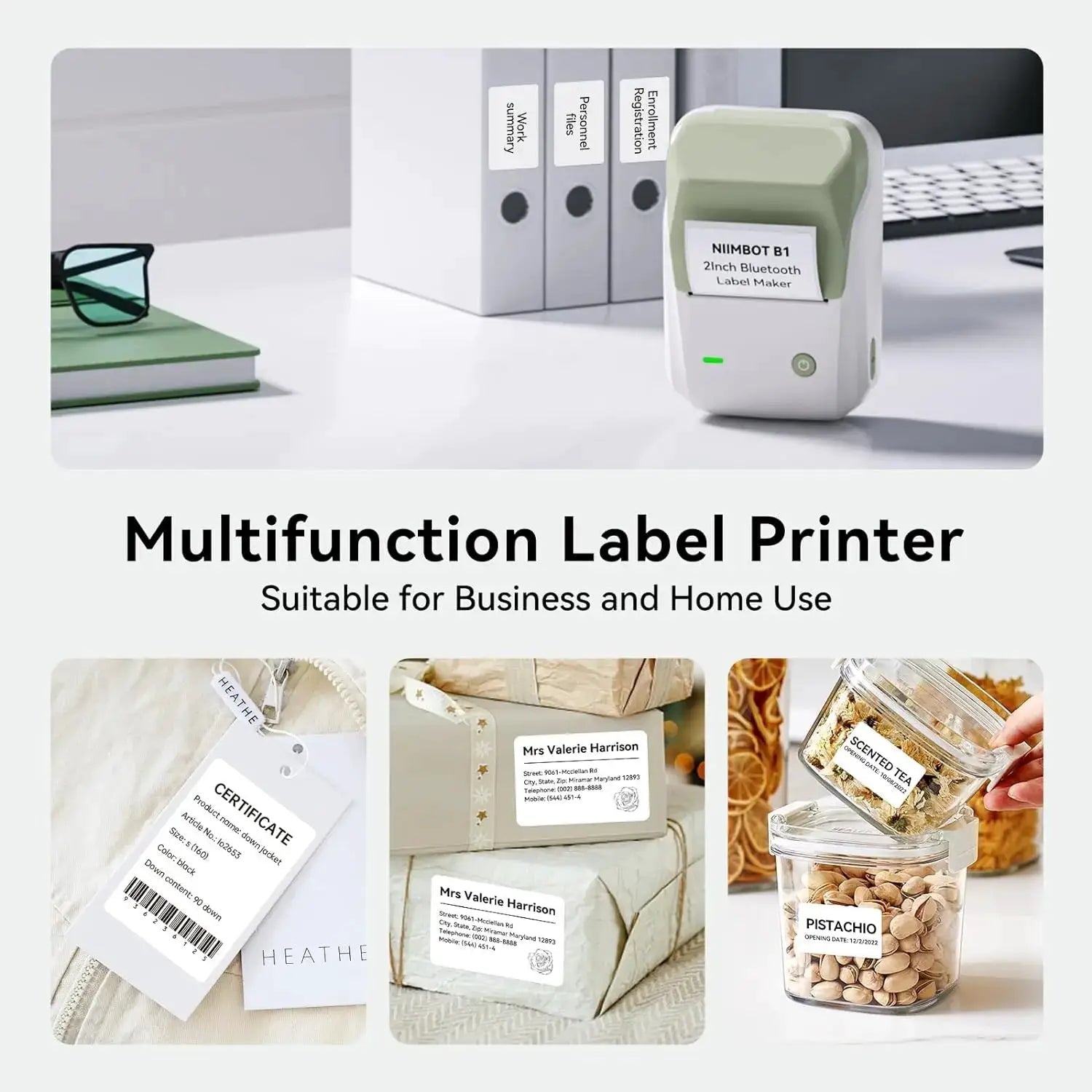 No-Ink Label Printer for Office Use