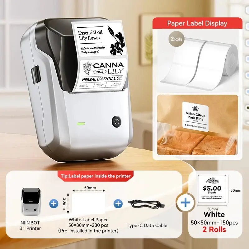 No Ink Wireless Label Printer for Home