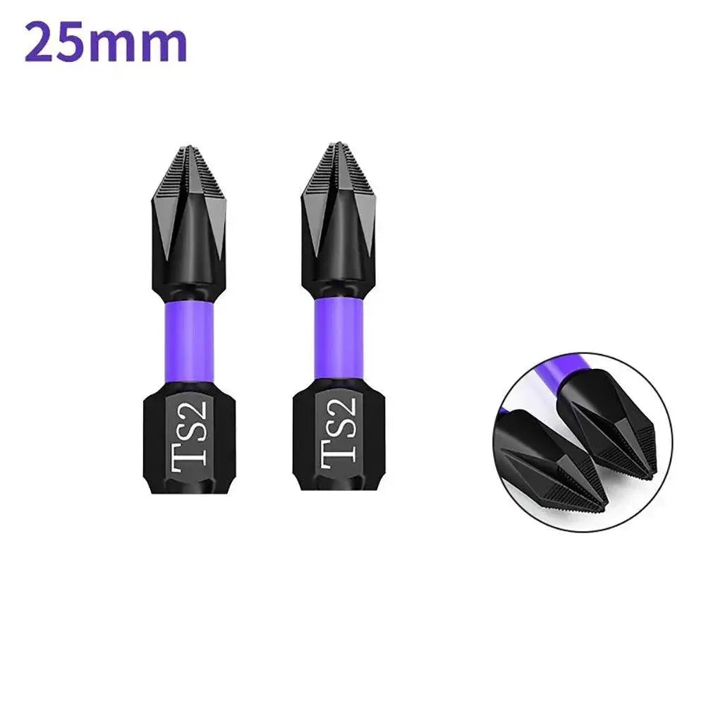Non Slip PH2 Magnetic Impact Screwdriver Set Durable Design