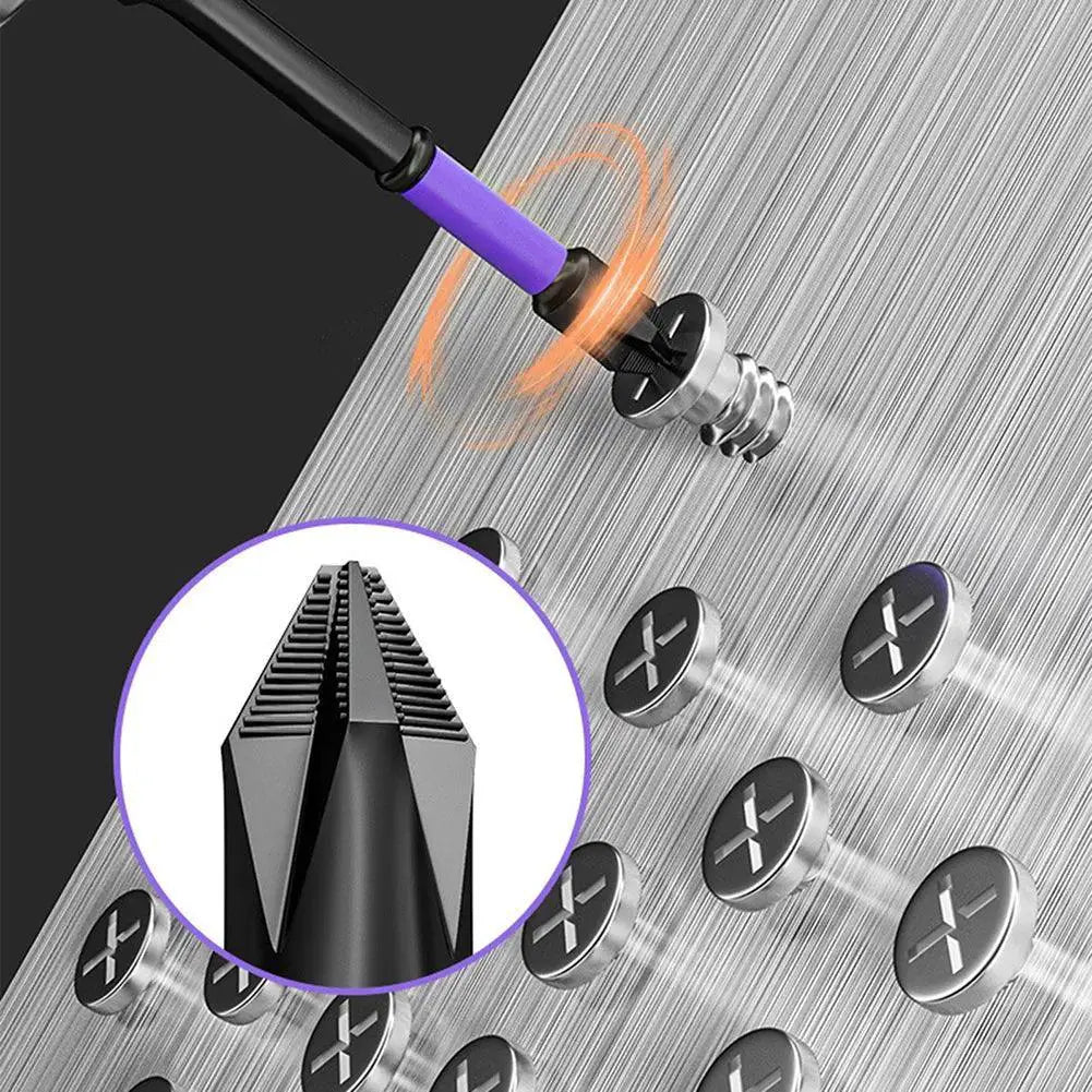 Non Slip PH2 Magnetic Impact Screwdriver Set Durable Design