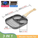 Nonstick Four Hole Omelet And Pancake Frying Pan Cookware