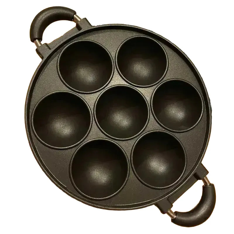 Cooking Omelette Pan for Chefs — Black