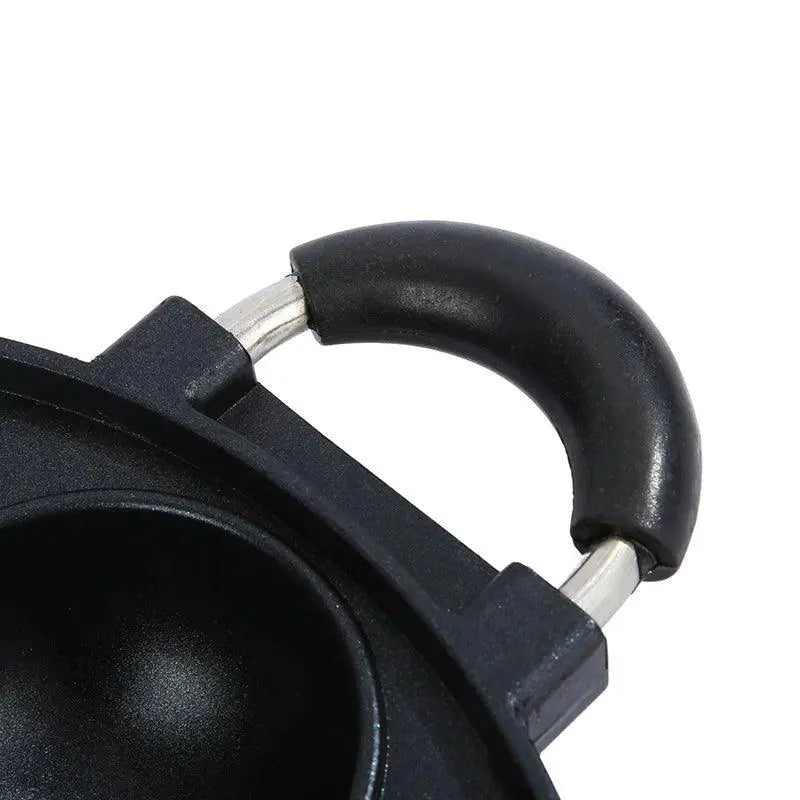 Non - Stick 7 - Hole Cast Iron Omelette Pan For Perfect Cooking