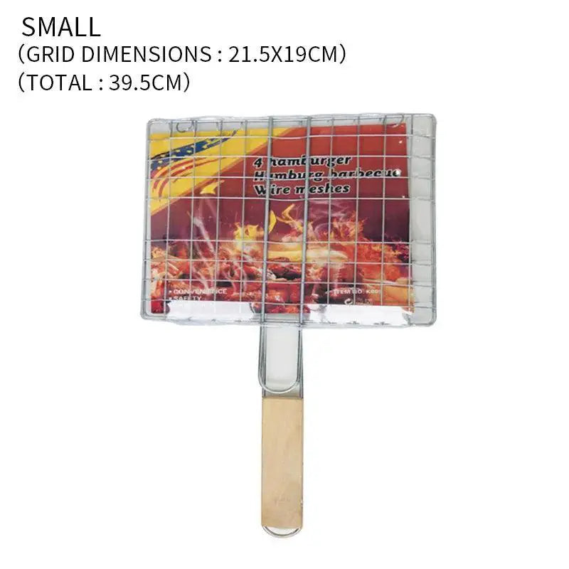 Non Stick Barbecue Grill Basket With Heat Resistant Handle