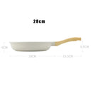 Nonstick Ceramic Fry Pan Wok for Induction and Gas Cookers
