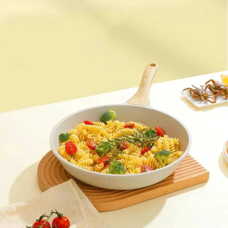Nonstick Ceramic Fry Pan Wok for Induction and Gas Cookers