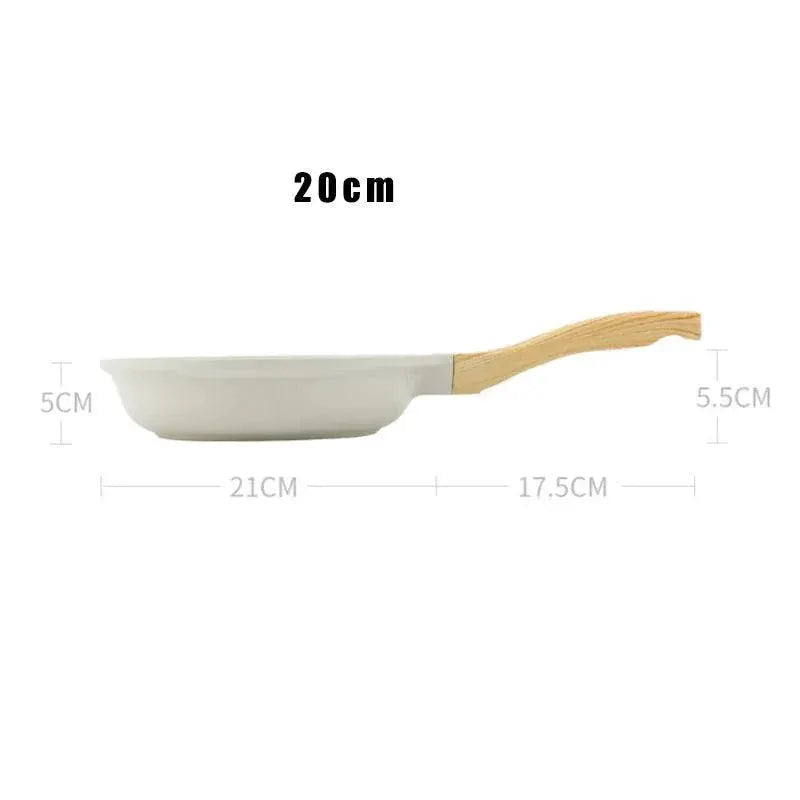 Nonstick Ceramic Fry Pan Wok for Induction and Gas Cookers