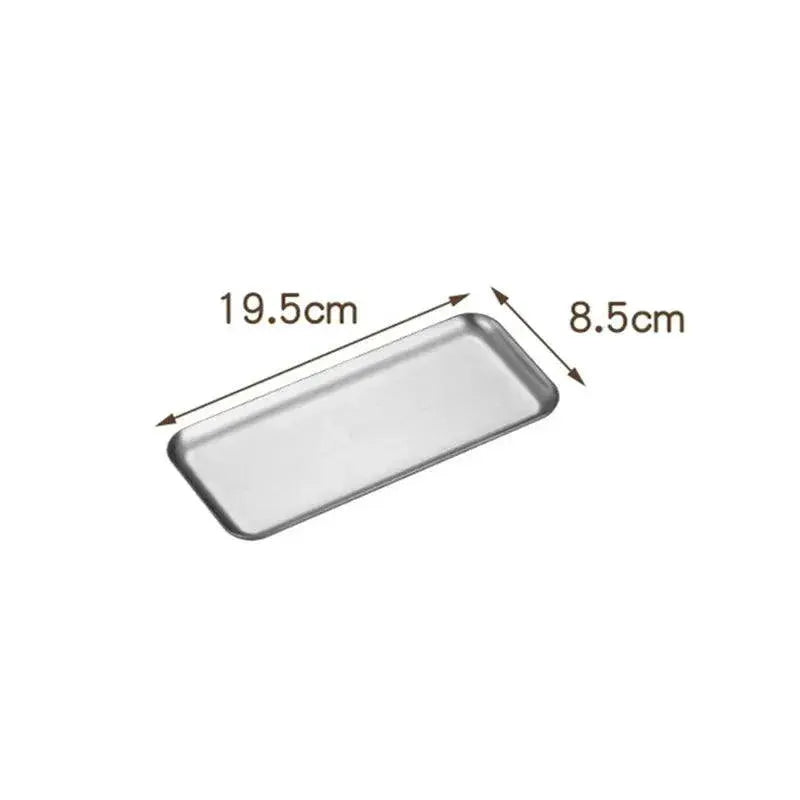 Nonstick Stainless Steel Baking Tray For Pastries And Fruits