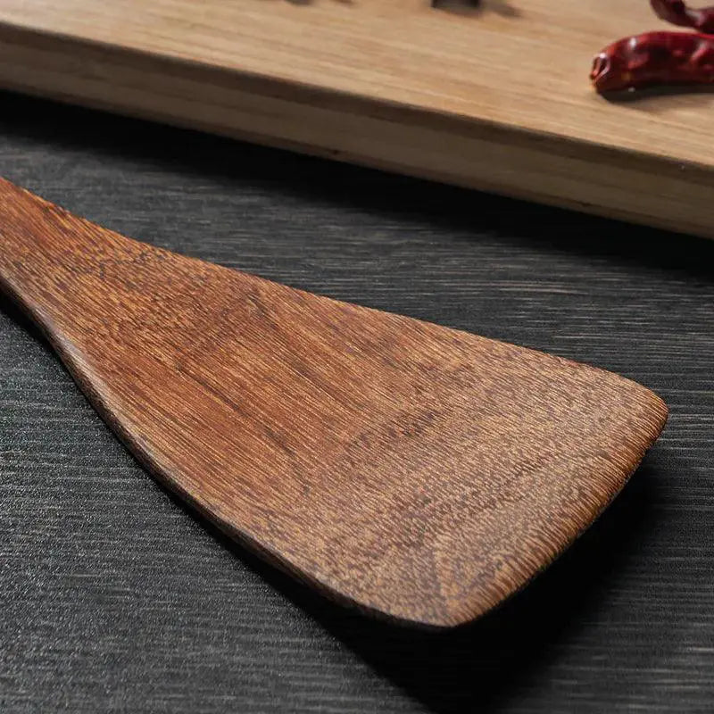 Non - Stick Wooden Kitchen Utensils Set For Cooking Essentials