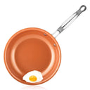 Nonstick Ceramic Titanium Copper Frying Pan 20/24/28cm Cookware