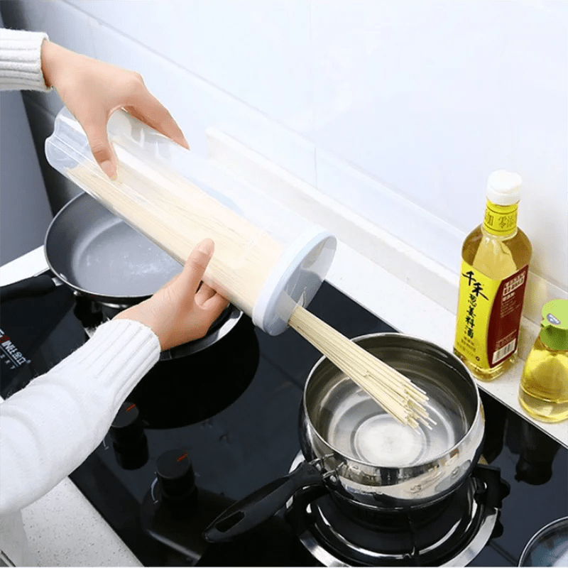 Noodles Sealed Can Kitchen Storage Case Food Grade Plastic Divided Can Organizer
