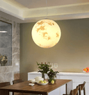 Nordic Moon Light: Modern Full Ball Chandelier Design