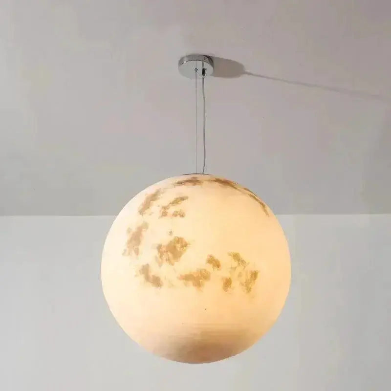 Nordic Moon Light Modern Full Moon Ball Chandelier