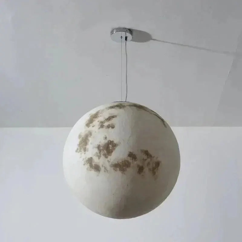 Nordic Moon Light Modern Full Moon Ball Chandelier